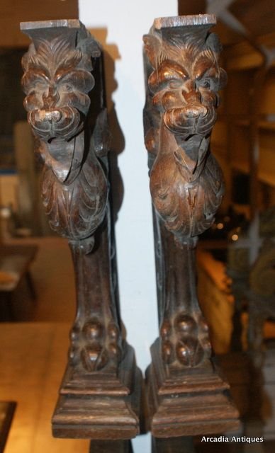 Pair of Carved Brackets
