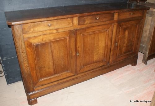 French Chestnut Enfilade