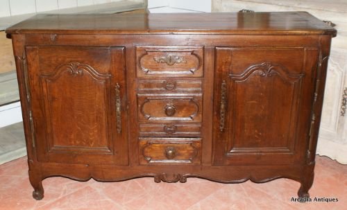French Chestnut Enfilade