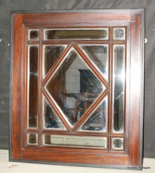 Mahogany Window Mirror