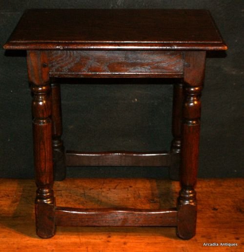 Oak Joint Stool