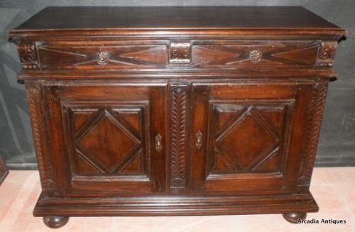 French Walnut Buffet