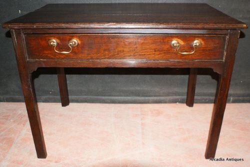 Georgian Oak Lamp Table