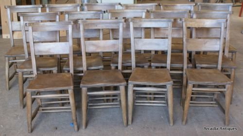 Elm / Fruitwood Chapel Chairs