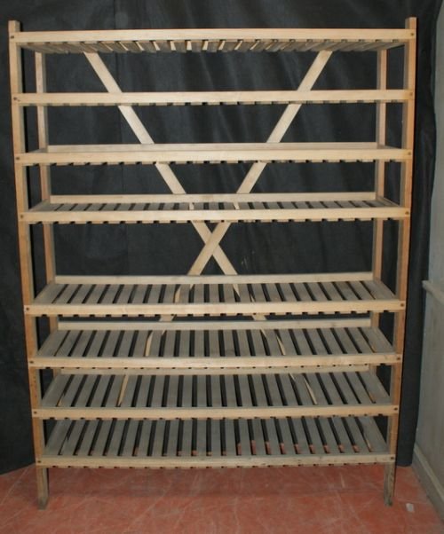 French Slatted Shelves