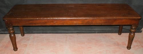 Unusual Mahogany Low Table