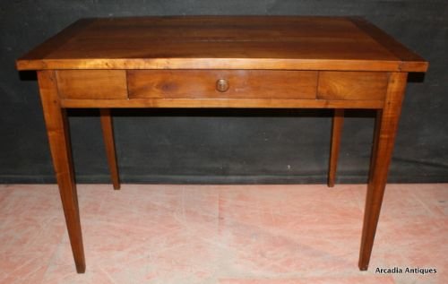 French Cherry Side Table / Desk