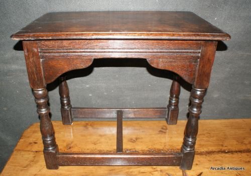 Oak Low Table / Stool