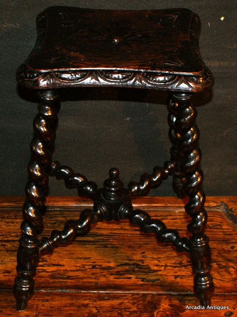 Barley Twist Stool