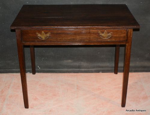 Oak Lamp Table