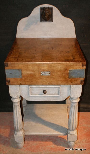 French Butchers Block