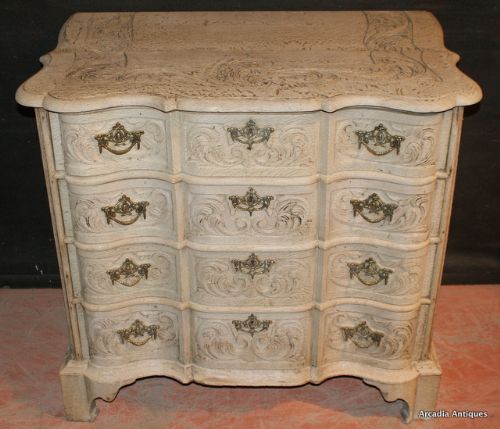 Carved Oak Chest of Drawers