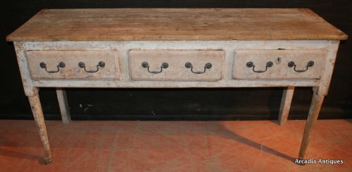 Rare Pad Foot Dresser Base