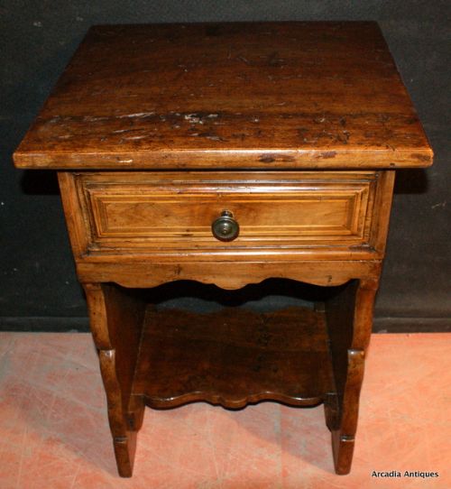 Walnut Side Table