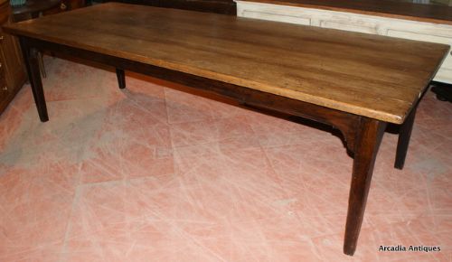 Pine and Fruitwood Farm Table