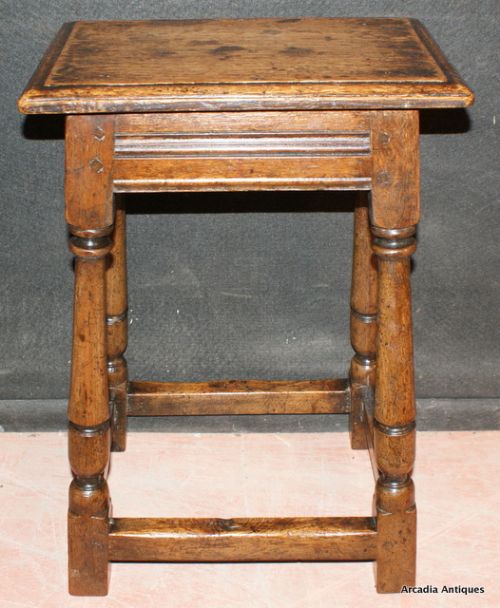Oak Joint Stool