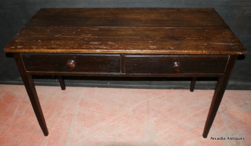 Pine Writing Table / Serving Table