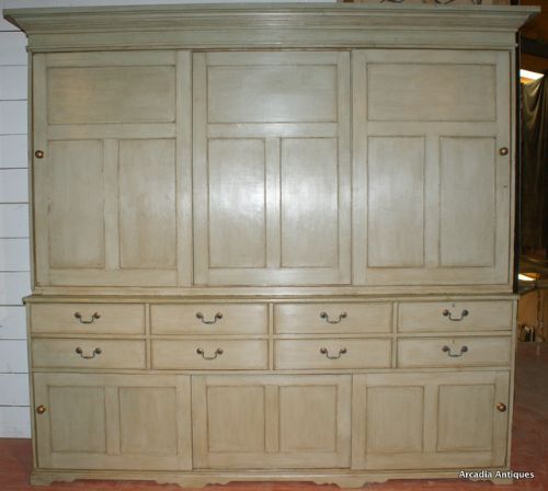 Painted Housekeepers Cupboard