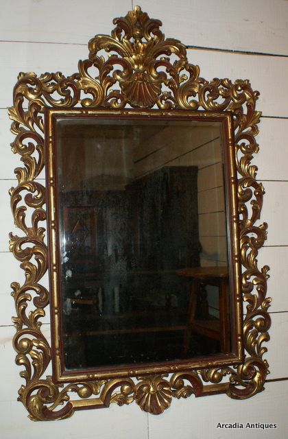 French Gilt Mirror