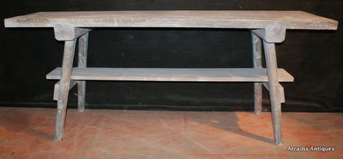 French Oak Trestle