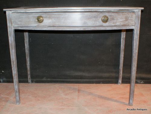 Bleached Side Table