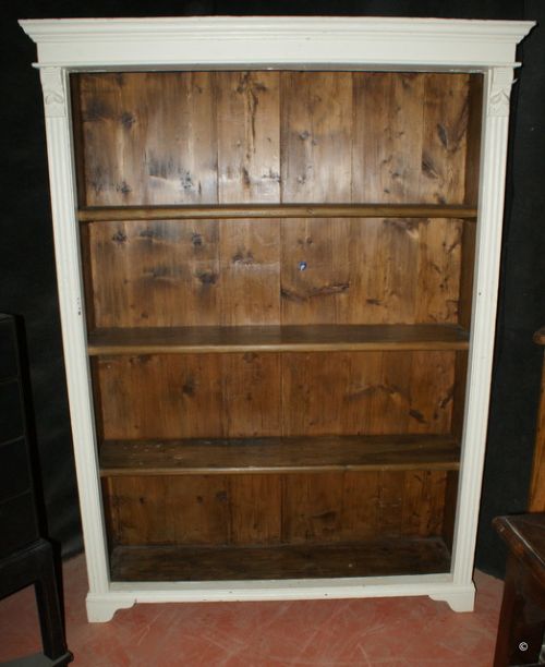Antique Open Bookcase
