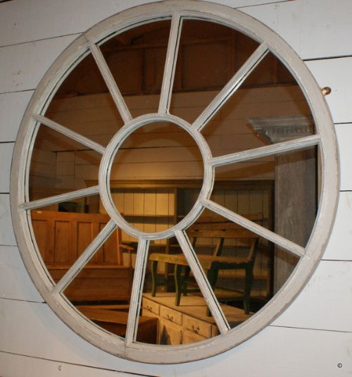 Painted Window Mirror