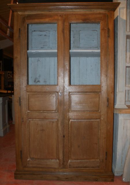 Useful Antique Oak Cupboard