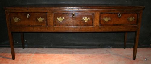 Antique Oak Dresser Base