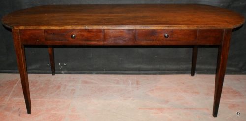 Fruitwood Farm Table / Desk.