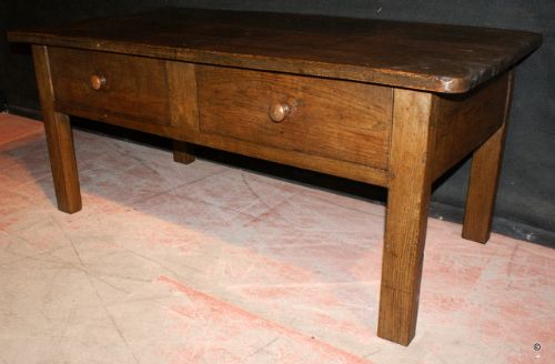 Antique Oak Coffee Table