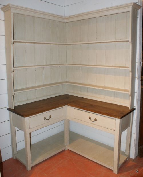 Unusual Corner Dresser
