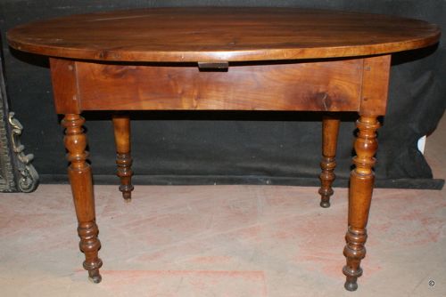 French Cherry Oval Table