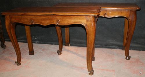 French Cherry Console Tables