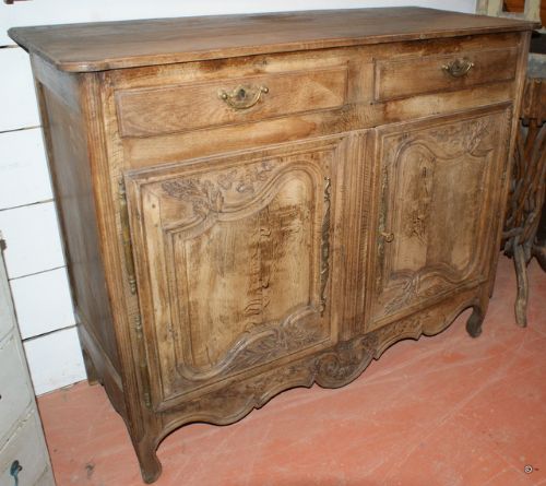 Carved Oak Buffet