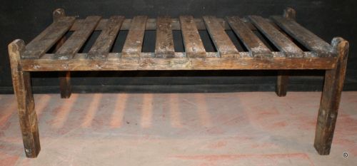 Slatted Low Table