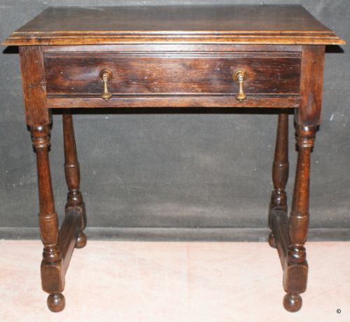 Antique Oak Side Table