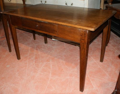 Antique Oak Desk / Side Table