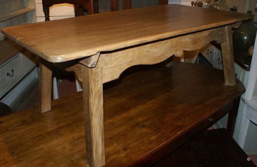 Bleached Low Table