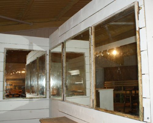 Set of 4 Bistro Mirrors