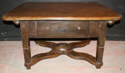 Continental Fruitwood Low Table