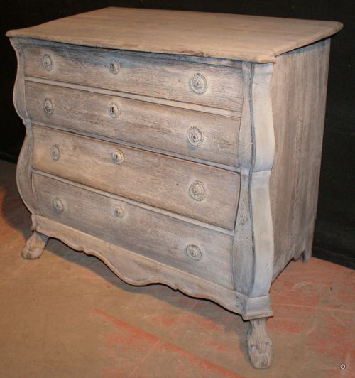 Bleached Oak Commode