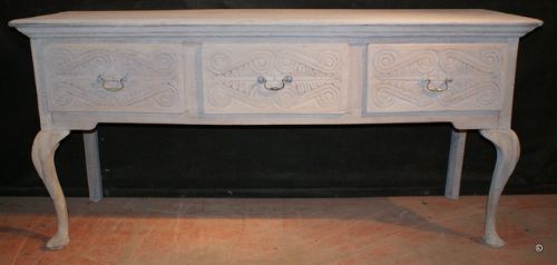 Carved Dresser Base