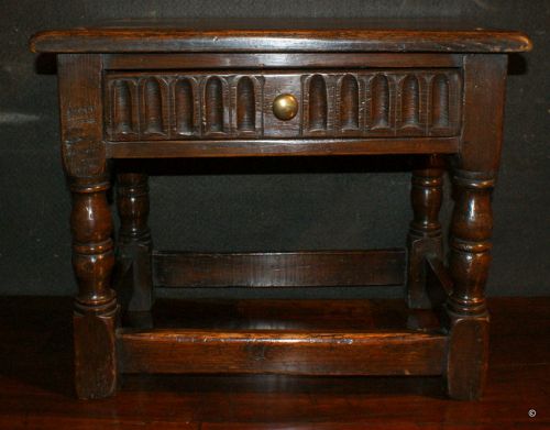 Oak Joint Stool