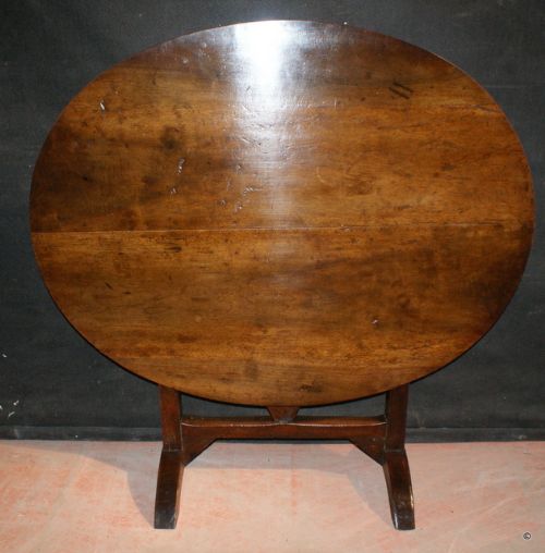 Walnut Wine Tasting Table