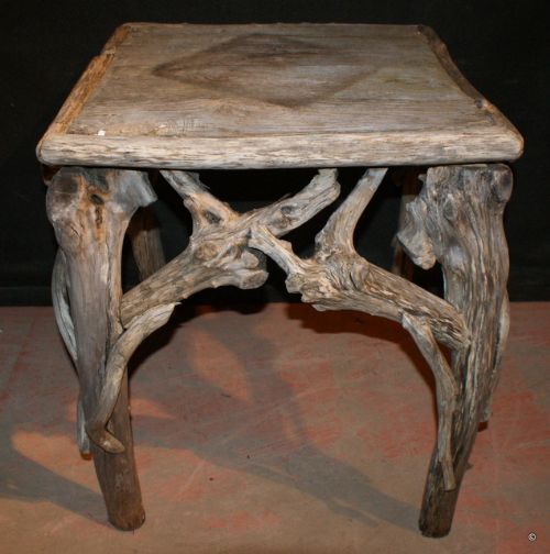 Sun Bleached Lamp Table