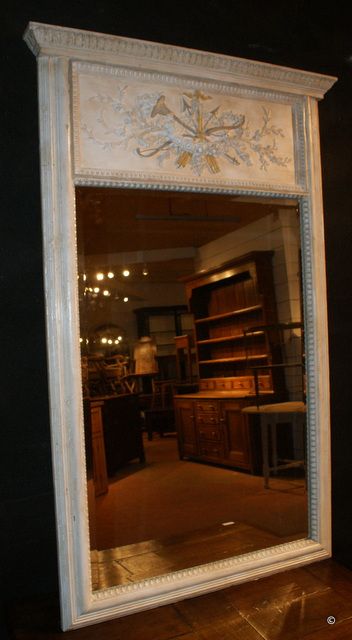 French Trumeau Mirror