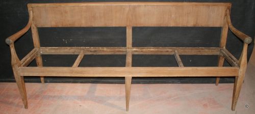 Bleached Walnut Bench