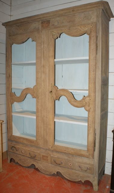 Bleached French Cupboard