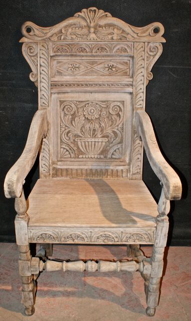 Bleached Wainscot Chair
